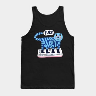 Keyboard cat Tank Top